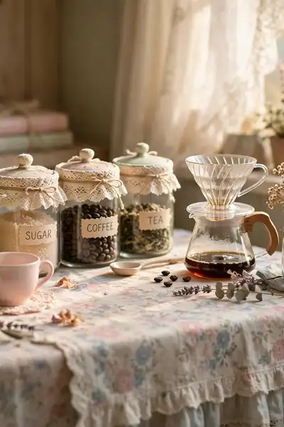 Cottagecore coffee corner
