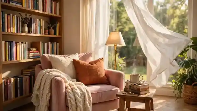 cozy reading nook hero