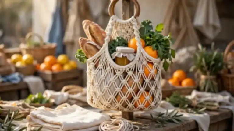 macrame tote bag tutorial