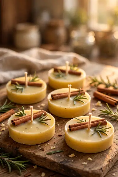 Perfect batch of finished wax fire starters