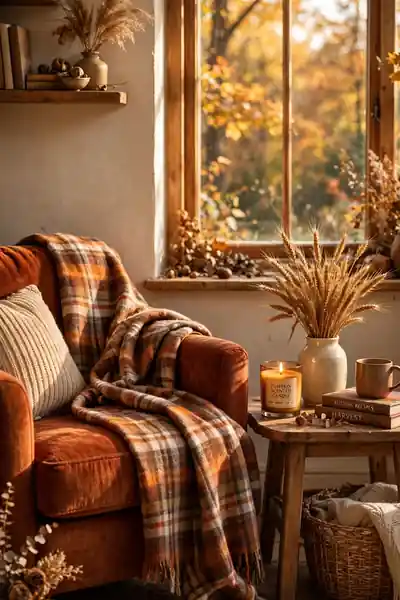 seasonal refresh reading nook