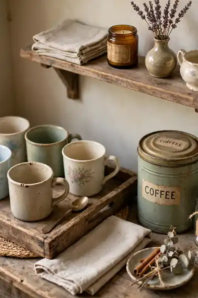 Thrifted coffee bar
