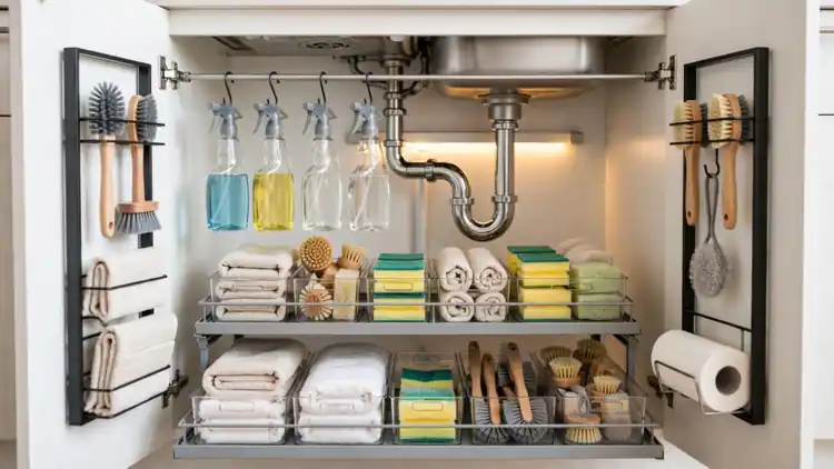 under sink organization ideas